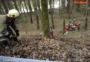 Oö: Personenrettung nach Motorradunfall in Micheldorf