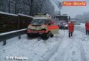 Sbg: Lkw-Bergung und Unfall in Thalgau