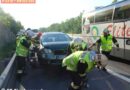 Nö: Pkw-Bergung auf der A4 bei Fischamend