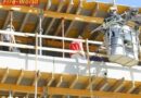 Oö: Personenrettung über Drehleiter auf Bad Ischler Baustelle