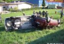Tirol: Pkws nach Unfall auf der Seite und am Dach