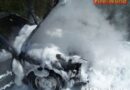 Oö: Brand eines Pkws in Maria Neustift