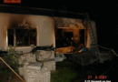 Bgld: Werkstättenbrand in Pama – Gasflasche drohte zu explodieren