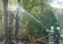 Oö: Brand eines Hochstandes in Ohlsdorf