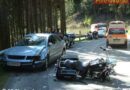 Oö: Schwerer Motorradunfall mit einer Harley Davidson in Pierbach