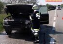 Bgld: Pkw-Brand – Vorbeikommender Fw-Mann half mit Löscher