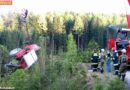 Oö: Traktor in Schlierbach über 20 Meter – Steilhang abgestürzt