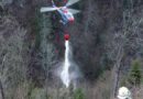 Sbg: 14 Feuerwehren bei Waldbrand auf 1200m Seehöhe im Einsatz