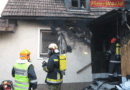 Nö: Wohnhausbrand fordert den Einsatz von 5 Feuerwehren