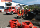 Sbg: Brand in der alten Lackierhalle Thalgau