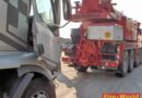 Nö: Auffahrunfall zwischen 4 Lkw auf der A2