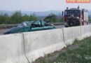 Nö: Pkw bei Wiener Neustadt über Autobahnleitschiene katapultiert