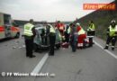 Nö: Vermutliche Menschenrettung nach Verkehrsunfall auf der A2