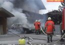 Sbg: Pkw bei Schweißarbeiten in Fürstenbrunn in Brand geraten