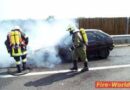 Nö: Dubioser Fahrzeugbrand auf der S5