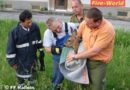 Sbg: Tierrettung aus dem Mühlbach