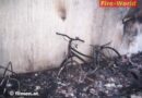 Stmk: Abstellplatz fing Feuer