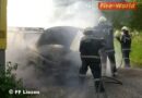 Stmk: Fahrzeugbrand in der Ausseer Straße