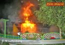 Oö: Vollbrand einer Imbissstube in Luftenberg