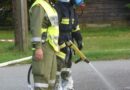 Oö: Schaumreiche Einsatzübung an der Lagerhaustankstelle in Ohlsdorf