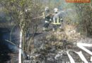 Nö: FF Steinabrückl neuerlich 2x im Brandeinsatz (Wohnhaus und Wiese)