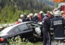 Sbg: Schwerer Verkehrsunfall – 4 Personen verletzt, 1 eingeklemmt