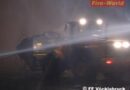 Oö: Großbrand in Gewerbemüll-Lagerhalle in Redlham fordert 10 Wehren