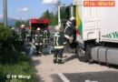 Tirol: Auffahrunfall zweier LKWs auf der Autobahn