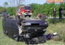 Nö: Überschlag mit Kleinbus auf der S4 bei Wiener Neustadt