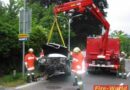 Oö: mehrere Verletzte bei Verkehrsunfall