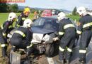 Nö: Pkw-Bergung nach Verkehrsunfall – 2 Personen verletzt