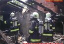 Oö: Dachstuhl bei Wohnhausbrand in Hartkirchen komplett zerstört