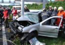 Sbg: Spektakulärer Verkehrsunfall auf der A 10 in Kuchl