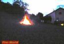 Nö: Dachstuhlbrand in Unter-Oberndorf hinterm Kloster!
