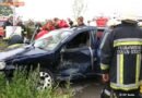Nö: Verkehrsunfall mit eingeklemmter Lenkerin in Asparn bei Tulln
