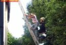 Oö: Großübung der 3 Feuerwehren der Gemeinde Desselbrunn