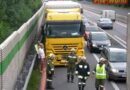 Nö: Defekter Lkw im A2-Baustellenbereich bei Edlitz