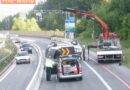 Nö: Schwerer Verkehrsunfall auf der  A2 bei Edlitz