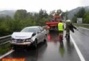 Nö: Fahrzeug prallt auf der A2 gegen die Leitschiene