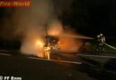 Oö: Brandheißer Tag für die Feuerwehr Enns
