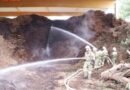 Nö: Glimmbrand im Hackgut in Ernsthofen