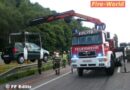 Nö: Baustellenabsperrung auf A2 gerammt