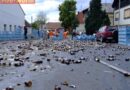 Bgld: Lkw-Unfall: 13.000 Flaschen Bier verloren