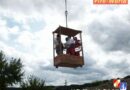 Bgld: Personenrettung aus Silo auf Baustelle in Pinkafeld