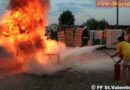 Nö: Brandschutzschulung für Mitarbeiter des Baumax St. Valentin