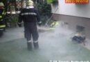 Nö: Brand in Pelletslager in Einfamilienhaus in Ternitz-Pottschach