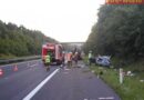 Oö: Verkehrsunfall auf der A7 in Unterweitersdorf