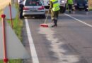 Nö: Verkehrsunfall durch Ölspur in Wampersdorf