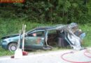 Nö: Frontalcrash in Ybbsitz->Bodenplatte aufgerissen