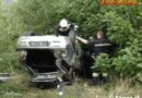 Nö: Pkw bei Aspang von der Autobahn geflogen